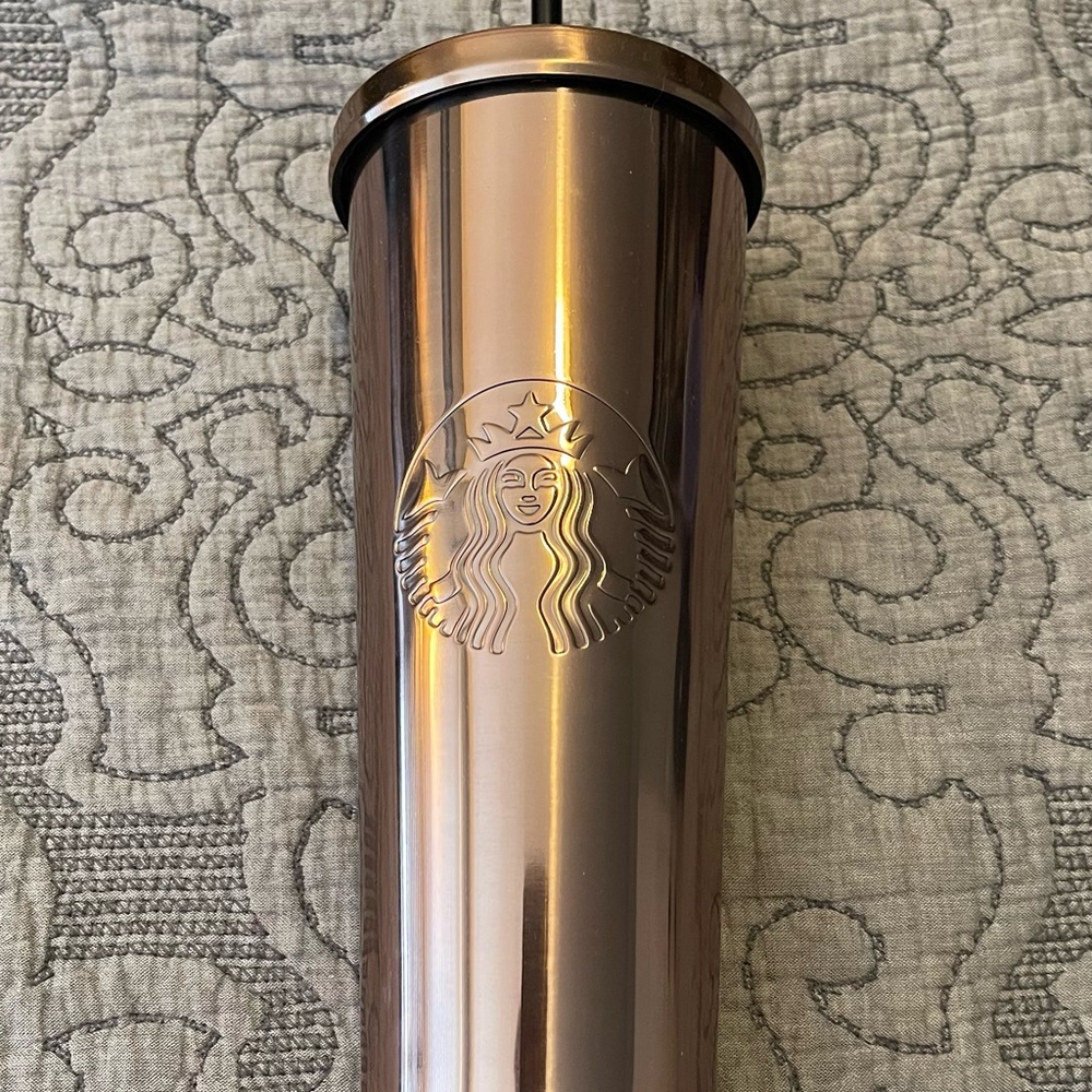 Starbucks Rose Gold Stainless Steel